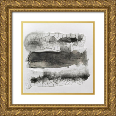 Cut Glass II Gold Ornate Wood Framed Art Print with Double Matting by Finch, Scherrer