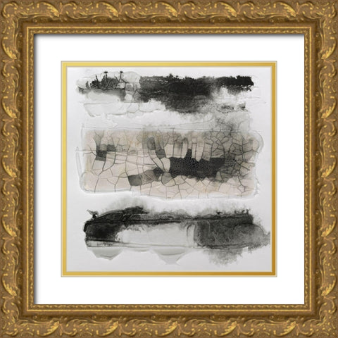 Cut Glass III Gold Ornate Wood Framed Art Print with Double Matting by Finch, Scherrer