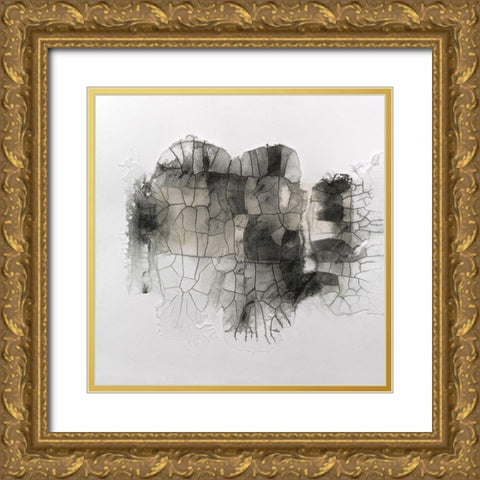 Cut Glass IV Gold Ornate Wood Framed Art Print with Double Matting by Finch, Scherrer