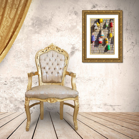 Coastal Trappings II Gold Ornate Wood Framed Art Print with Double Matting by DeNardo, Laura