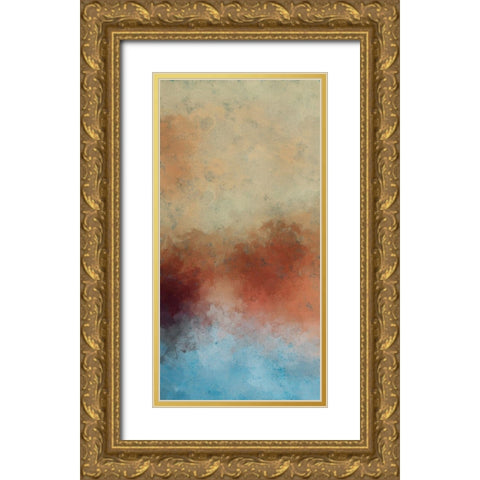 Cooling Warmth II Gold Ornate Wood Framed Art Print with Double Matting by Saunders, Alonzo