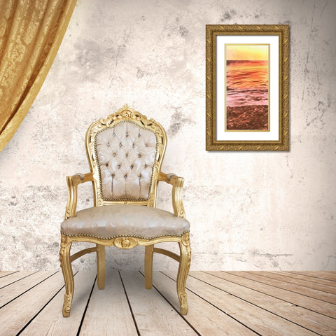 Days End II Gold Ornate Wood Framed Art Print with Double Matting by Saunders, Alonzo