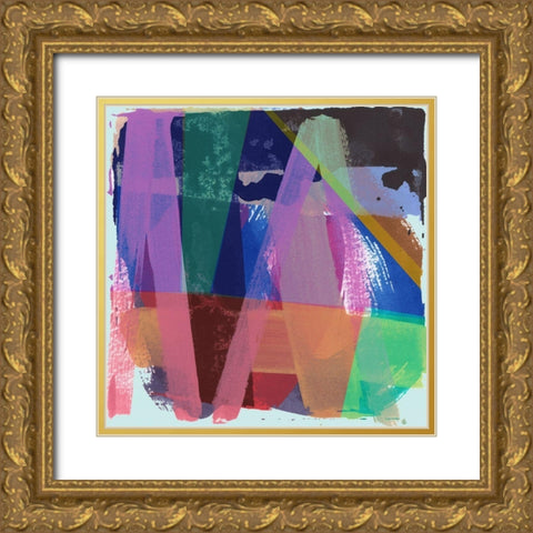 Drifter I Gold Ornate Wood Framed Art Print with Double Matting by Cartissi
