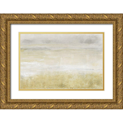 Embellished Squall I Gold Ornate Wood Framed Art Print with Double Matting by OToole, Tim