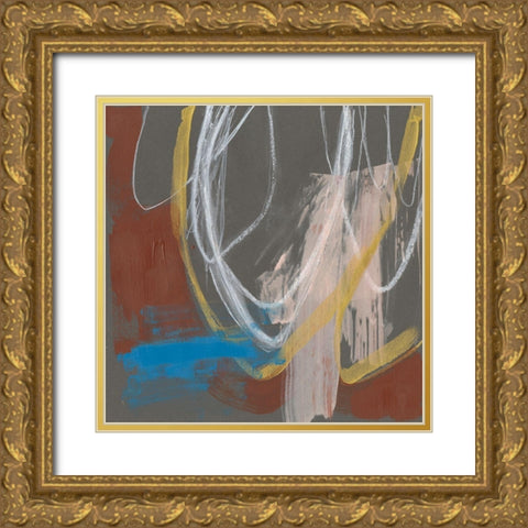 Re-Directed I Gold Ornate Wood Framed Art Print with Double Matting by Goldberger, Jennifer