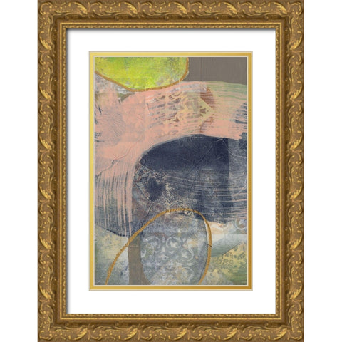 Betwixt II Gold Ornate Wood Framed Art Print with Double Matting by Goldberger, Jennifer