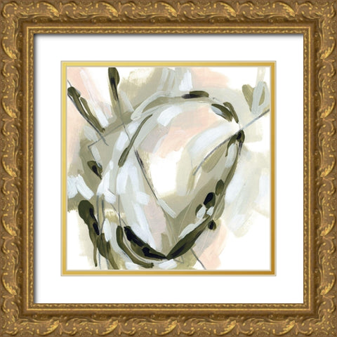 Spring Cycle I Gold Ornate Wood Framed Art Print with Double Matting by Vess, June Erica