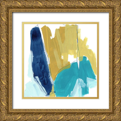 Bottleneck III Gold Ornate Wood Framed Art Print with Double Matting by Vess, June Erica