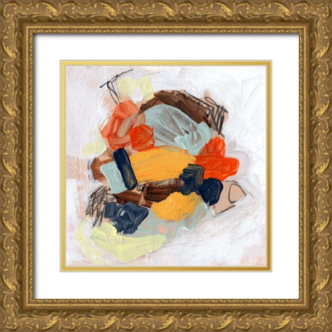 Lunchbox II Gold Ornate Wood Framed Art Print with Double Matting by Parker, Jennifer Paxton