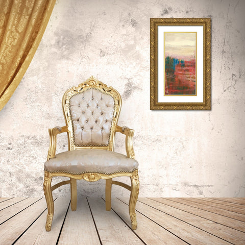 Oneiric I Gold Ornate Wood Framed Art Print with Double Matting by Jachimiec, Sue