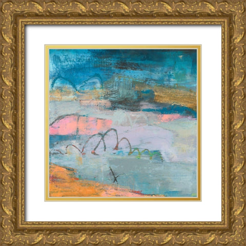 Rax II Gold Ornate Wood Framed Art Print with Double Matting by Jachimiec, Sue