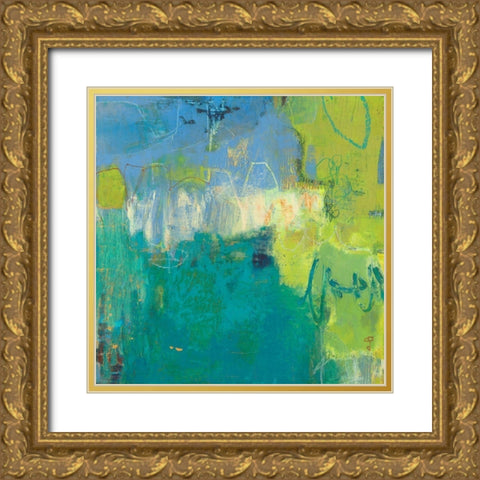 Gawsy II Gold Ornate Wood Framed Art Print with Double Matting by Jachimiec, Sue