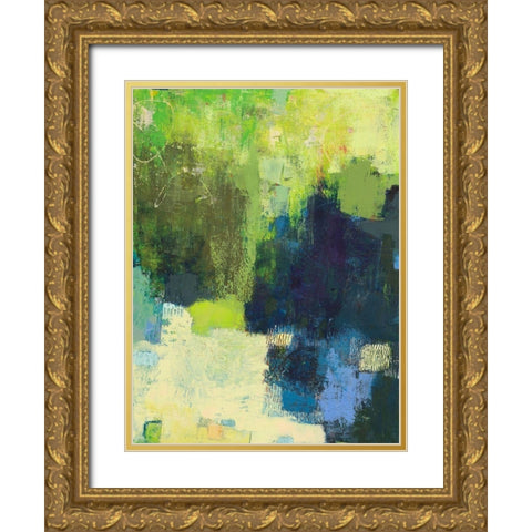 Pacific I Gold Ornate Wood Framed Art Print with Double Matting by Jachimiec, Sue