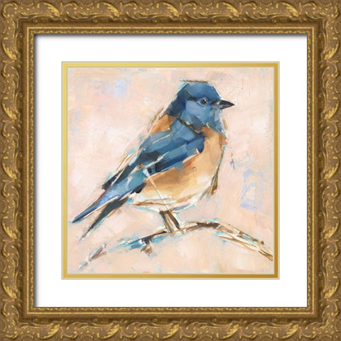 Bird Variety III Gold Ornate Wood Framed Art Print with Double Matting by Harper, Ethan