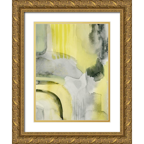 Lemon and Grit I Gold Ornate Wood Framed Art Print with Double Matting by Popp, Grace