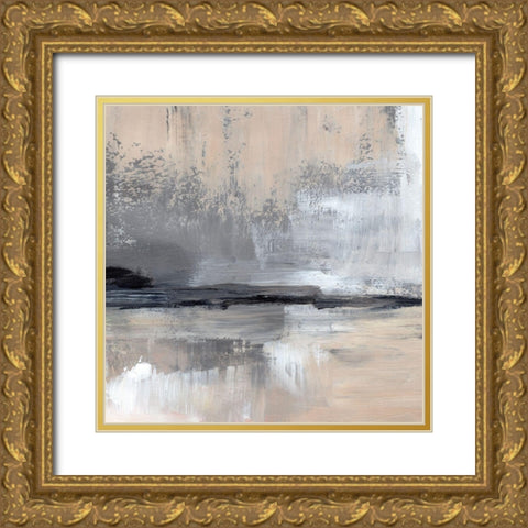 Dusk Reflections III Gold Ornate Wood Framed Art Print with Double Matting by Parker, Jennifer Paxton