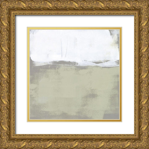 The Subtlest Horizon II Gold Ornate Wood Framed Art Print with Double Matting by Goldberger, Jennifer