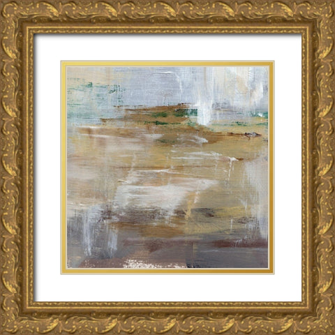 Lake Breeze III Gold Ornate Wood Framed Art Print with Double Matting by Parker, Jennifer Paxton