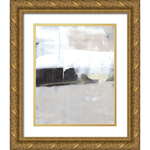 Shadow Horizon II Gold Ornate Wood Framed Art Print with Double Matting by Goldberger, Jennifer