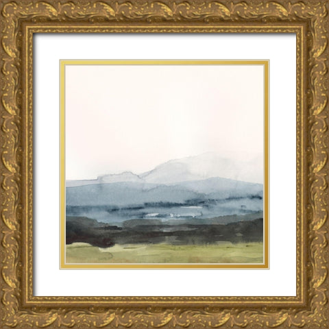 Blue Ridge Bound I Gold Ornate Wood Framed Art Print with Double Matting by Barnes, Victoria