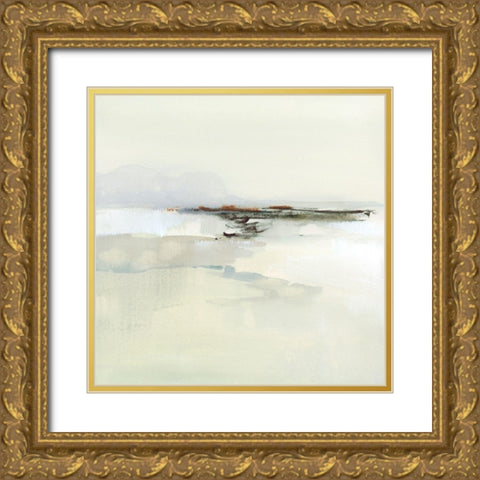 Atmospheric Edge I Gold Ornate Wood Framed Art Print with Double Matting by Barnes, Victoria