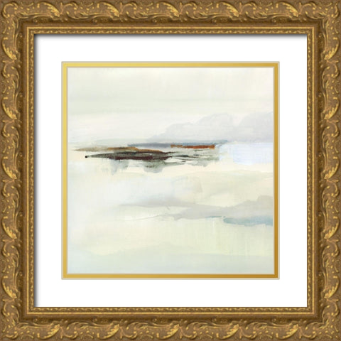 Atmospheric Edge II Gold Ornate Wood Framed Art Print with Double Matting by Barnes, Victoria