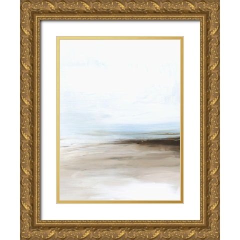 Coastal Zephyr II Gold Ornate Wood Framed Art Print with Double Matting by Popp, Grace