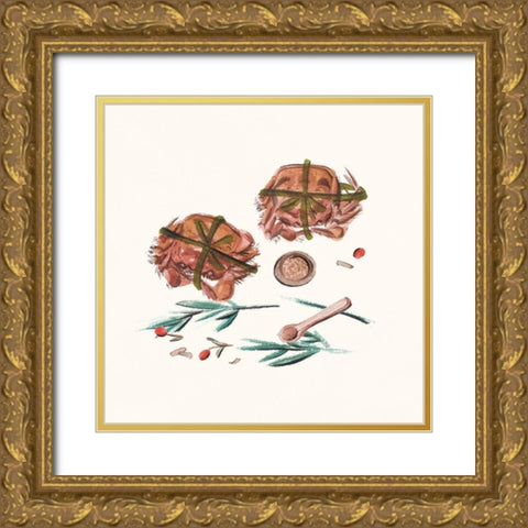 The Way Home III Gold Ornate Wood Framed Art Print with Double Matting by Wang, Melissa