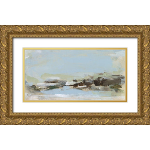Summer Dream I Gold Ornate Wood Framed Art Print with Double Matting by Long, Christina