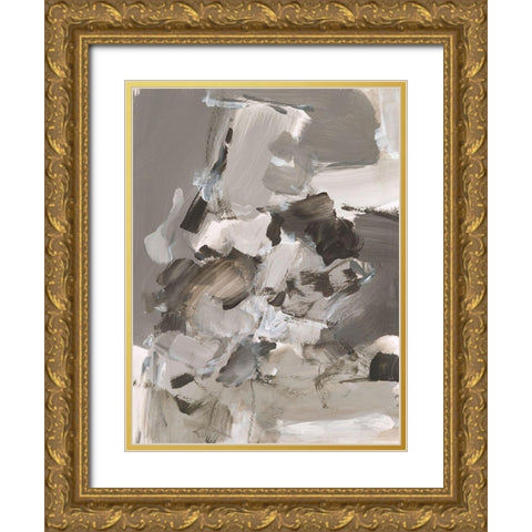 Math Problem I Gold Ornate Wood Framed Art Print with Double Matting by Long, Christina