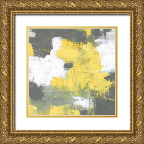 Interlocking II Gold Ornate Wood Framed Art Print with Double Matting by OToole, Tim