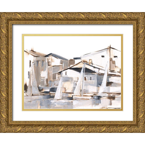 Right Conditions I Gold Ornate Wood Framed Art Print with Double Matting by Harper, Ethan