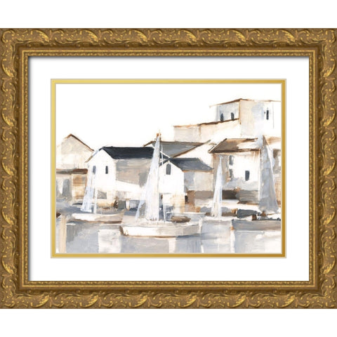 Right Conditions II Gold Ornate Wood Framed Art Print with Double Matting by Harper, Ethan