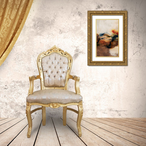 Merge II Gold Ornate Wood Framed Art Print with Double Matting by Jasper, Sisa