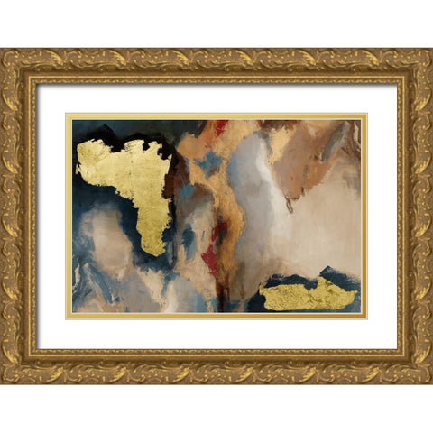 Overture Gold Ornate Wood Framed Art Print with Double Matting by Jasper, Sisa