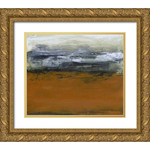 Space to Wander III Gold Ornate Wood Framed Art Print with Double Matting by Gordon, Sharon