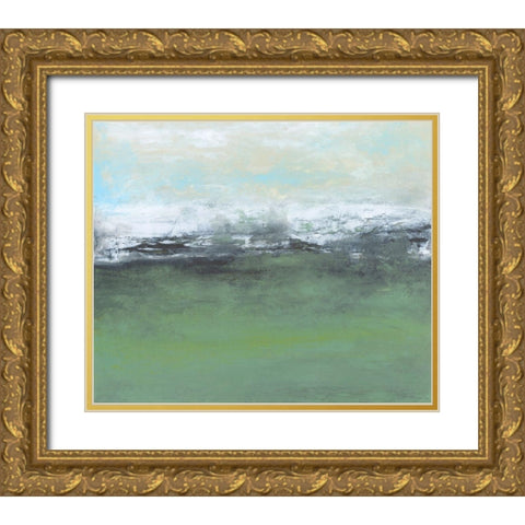 Space to Wander V Gold Ornate Wood Framed Art Print with Double Matting by Gordon, Sharon