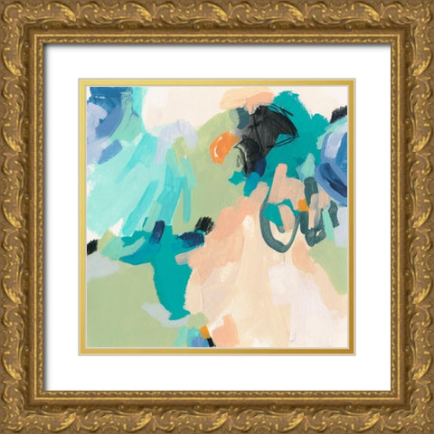 Soft Serve II Gold Ornate Wood Framed Art Print with Double Matting by Vess, June Erica