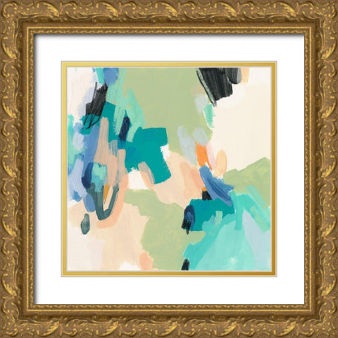 Soft Serve III Gold Ornate Wood Framed Art Print with Double Matting by Vess, June Erica