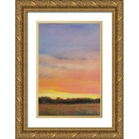 Daylight Fades II Gold Ornate Wood Framed Art Print with Double Matting by OToole, Tim