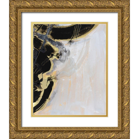 Port of Call II Gold Ornate Wood Framed Art Print with Double Matting by Combs, Joyce