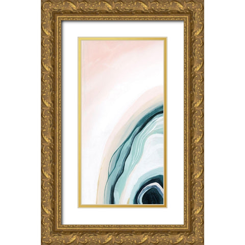 Half Shell I Gold Ornate Wood Framed Art Print with Double Matting by Popp, Grace