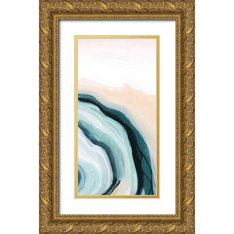 Half Shell II Gold Ornate Wood Framed Art Print with Double Matting by Popp, Grace