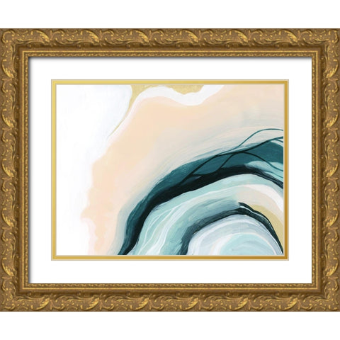 Half Shell III Gold Ornate Wood Framed Art Print with Double Matting by Popp, Grace