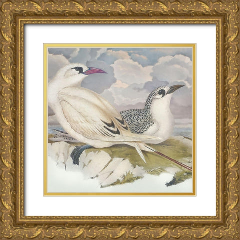 Surf and Sand II Gold Ornate Wood Framed Art Print with Double Matting by Hunziker, Steve