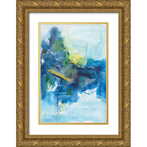 Skyward Bound II Gold Ornate Wood Framed Art Print with Double Matting by Combs, Joyce