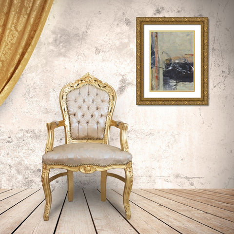 Rising Together II Gold Ornate Wood Framed Art Print with Double Matting by Combs, Joyce