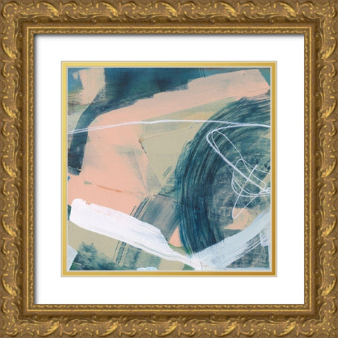 Bubblegum Pop I Gold Ornate Wood Framed Art Print with Double Matting by Goldberger, Jennifer