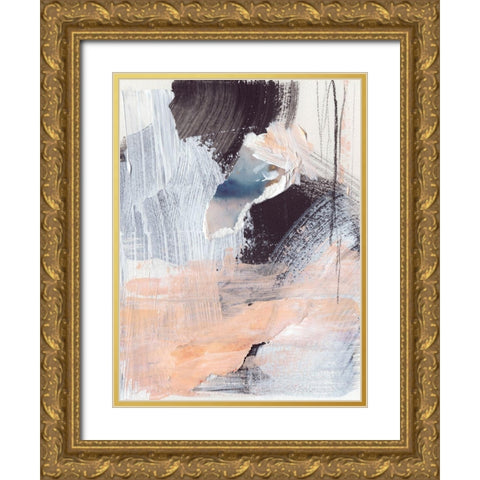 Paved Path I Gold Ornate Wood Framed Art Print with Double Matting by Parker, Jennifer Paxton