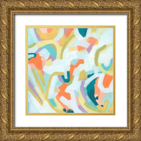 Sugar Sweep I Gold Ornate Wood Framed Art Print with Double Matting by Vess, June Erica